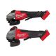 Milwaukee M18 FUEL 18-Volt Lith-Ion Brushless Cordless 4-1/2 in./6 in. Braking Grinder w/ Paddle Switch w/ 4-1/2 in./5 in. Grinder 3670-20-2880-20