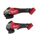 Milwaukee M18 FUEL 18V Lithium-Ion Brushless Cordless 4-1/2 in./6 in. Braking Grinder with Slide Switch w/ 4-1/2 in./5 in. Grinder 3671-20-2880-20