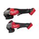 Milwaukee M18 FUEL ONE-KEY 18V Lithium-Ion Brushless Cordless 4-1/2 in. /6 in. Grinder w/Paddle Switch w/ 4-1/2 in. /5 in. Grinder 3672-20-2880-20