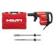 Hilti 15 Amp SDS-MAX Corded TE 800-AVR Concrete Demolition Hammer with Active Vibration Reduction, Case, Handle and 2 Chisels 3531084