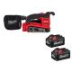 Milwaukee M18 FUEL 18V Lith-Ion Cordless Belt Sander w/ (2) High Output 6.0 Ah Battery Pack 2832-20-48-11-1862