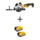 DEWALT ATOMIC 20-Volt MAX Lithium-Ion Cordless Brushless 4-1/2 in. Circular Saw with 2-20-Volt MAX POWERSTACK Compact Batteries DCS571BWBP034-2