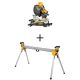 DEWALT 60V Lithium-Ion 12 in. Cordless Sliding Miter Saw (Tool Only) with Heavy Duty Miter Saw Stand DCS781BWDWX723