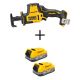 DEWALT ATOMIC 20V MAX Lithium-Ion Cordless Brushless Compact Reciprocating Saw with 2-20-Volt MAX POWERSTACK Compact Batteries DCS369BWBP034-2
