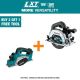 Makita 18V LXT Lithium-Ion 3-1/4 in. Cordless Planer with 18V 6-1/2 in. LXT Sub-Compact Lithium-Ion Brushless Circular Saw XPK01Z-XSH04ZB