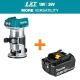 Makita 18V LXT Lithium-Ion Brushless Variable Speed Compact Router Light with 18V LXT Lithium-Ion Battery Pack 5. 0Ah XTR01Z-BL1850B