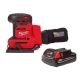 Milwaukee M18 18V Lithium-Ion Cordless 1/4 in. Sheet Sander with 2.0 Ah Compact Battery 2649-20-48-11-1820