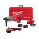 Milwaukee M18 FUEL 18V Lith-Ion Cordless 1-1/4 in. SDS-Plus Rotary Hammer w/(2) 6.0 Ah Batteries & 4-1/2 in./6 in. Braking Grinder 2916-22-3670-20