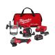 Milwaukee M18 FUEL 18-Volt Lithium-Ion Cordless Brushless 1/2 in. Router Plunge Base Kit w/ 4-1/2 in. /5 in. Grinder 2838-21-2880-20