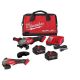 Milwaukee M18 FUEL ONE-KEY 18V Lith-Ion Cordless 4-1/2 in./6 in. Variable Speed Grinder w/ Two Batteries & 4-1/2 in./5 in. Grinder 3672-22-2888-20