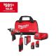 Milwaukee M12 12V Lithium-Ion Cordless Screwdriver, 3/8 in. High Speed Ratchet, Light Combo Kit (3-Tool) W/ 2 Batteries & Charger 2401-23B