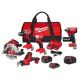 Milwaukee M18 18-Volt Lith-Ion Brushless Cordless Combo Kit (4-Tool) w/ 3-Batteries, 1-Charger, & SURGE Impact Driver 3693-24CX-2760-20-48-11-1850