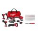 Milwaukee M18 FUEL 18V Lithium-Ion Cordless Combo Kit (5-Tool) w/ 2 5.0 Ah Batteries, Charger & SAWZALL Blades (11-PC) 3697-25-48-00-1706-48-00-5226
