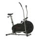 Sunny Health & Fitness Air Resistance Hybrid Upright Exercise Bike w/ Arm Exercisers