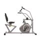 Sunny Health & Fitness Magnetic Recumbent Exercise Bike, 350lb High Weight Capacity, Arm Exercisers, Monitor, Pulse Rate
