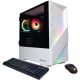 CyberPowerPC - Gamer Master Gaming Desktop - AMD Ryzen 7 8700F - 16GB Memory - AMD Radeon RX 7600 8GB - 1TB SSD - White