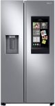 Samsung - 21.5 Cu. Ft. Side-by-Side Counter-Depth Refrigerator with 21.5