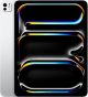 Apple - 13-inchiPad Pro with Nano Texture Glass (Middle 2024) M4 chip Wi-Fi + Cellular 1TB - Silver
