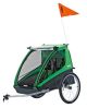 Thule - Cadence 2-seat Bike Trailer - Green