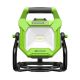 Greenworks - 80 Volt AC/DC 2,500 LED Lumen Work Light (Battery & Charger Not Included) - Green