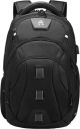Swissdigital Design - Pixel Pro Notebook Backpack with Integrated USB Charging Port/RFID Protection - Black