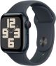 Apple Watch SE (GPS) 40mm Aluminum Case with Midnight Sport Band - M/L - Midnight