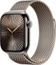 Apple Watch Series 10 (GPS+Cellular) 42mm Titanium Case with Natural Milanese Loop - Natural