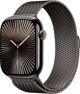 Apple Watch Series 10 (GPS+Cellular) 46mm Titanium Case with Slate Milanese Loop - M/L - Slate