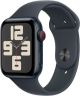 Apple Watch SE (GPS+Cellular) 44mm Aluminum Case with Midnight Sport Band - S/M - Midnight
