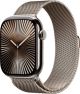 Apple Watch Series 10 (GPS+Cellular) 46mm Titanium Case with Natural Milanese Loop - M/L - Natural