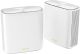 ASUS - ZenWiFi XD6 WiFi 6 Dual-Band Mesh Router (2-Pack) - White