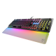 Turtle Beach Vulcan II Max Full-size Wired Mechanical TITAN Switch Gaming Keyboard with RGB lighting and palm rest - Black