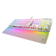 Turtle Beach Vulcan II Max Full-size Wired Mechanical TITAN Switch Gaming Keyboard with RGB lighting and palm rest - White