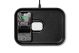 Courant MAG:3 Leather 2-in-1 Magnetic Charging Tray - Black