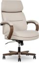 Finch Neo Two Retro-Modern Mid-Back Office Chair - Cream