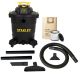 STANLEY 14 Gallon 6HP Pro Poly Series Wet/Dry Vacuum - black