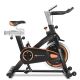 Costway - Exercise Bike Cycle Trainer Indoor Workout Cardio Fitness Bicycle Stationary - Orange&Black