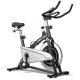 Costway - 30Lbs Stationary Training Bike Exercising Bicycle W/Monitor Gym - Black, Silver
