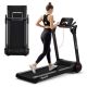 Costway - Folding 2.25HP Electric Treadmill Running Machine APP Control Bluetooth - Black