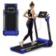 Costway - Folding 2.25HP Electric Treadmill Running Machine APP Control Bluetooth - Blue