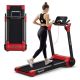 Costway - Folding 2.25HP Electric Treadmill Running Machine APP Control Bluetooth - Red