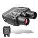 Rexing - B1 Binoculars w/ Compass and Flashlight - Black