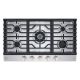 LG - STUDIO 36” Built-In Smart Gas Cooktop with 5 burners and Griddle - Essence White