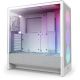 NZXT - H5 Flow RGB Compact ATX Mid-Tower Airflow Case - White