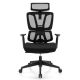 Costway - Ergonomic Office Chair Adjustable Desk Chair Breathable Mesh Chair - Black