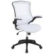 Alamont Home - Kelista Contemporary Mesh Swivel Office Chair - White Mesh