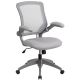 Alamont Home - Kale Contemporary Mesh Swivel Office Chair - Gray
