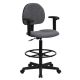 Alamont Home - Bruce Contemporary Fabric Drafting Stool - Gray ALA-CU76-823