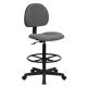 Alamont Home - Bruce Contemporary Fabric Drafting Stool - Gray ALA-CU76-824