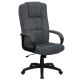 Alamont Home - Rochelle High Back Fabric Adjustable Executive Swivel Office Chair with Arms - Gray